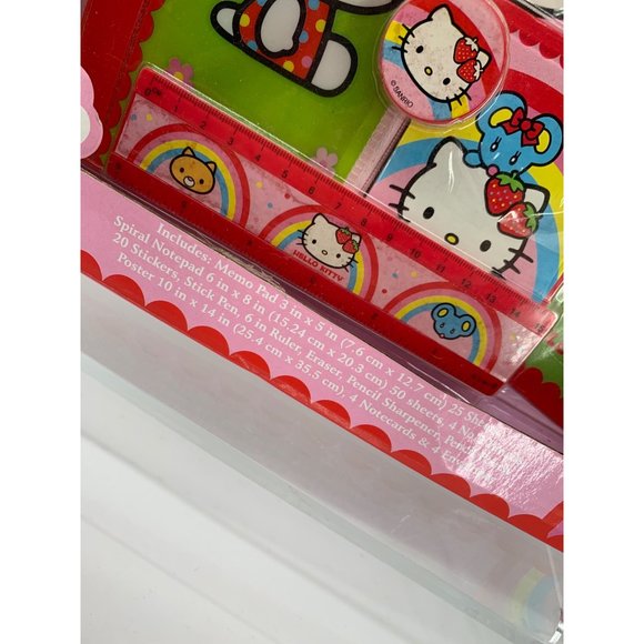 Hello Kitty by Sanrio Stationary Set 40 Pieces with Poster Included NIB - Picture 4 of 12